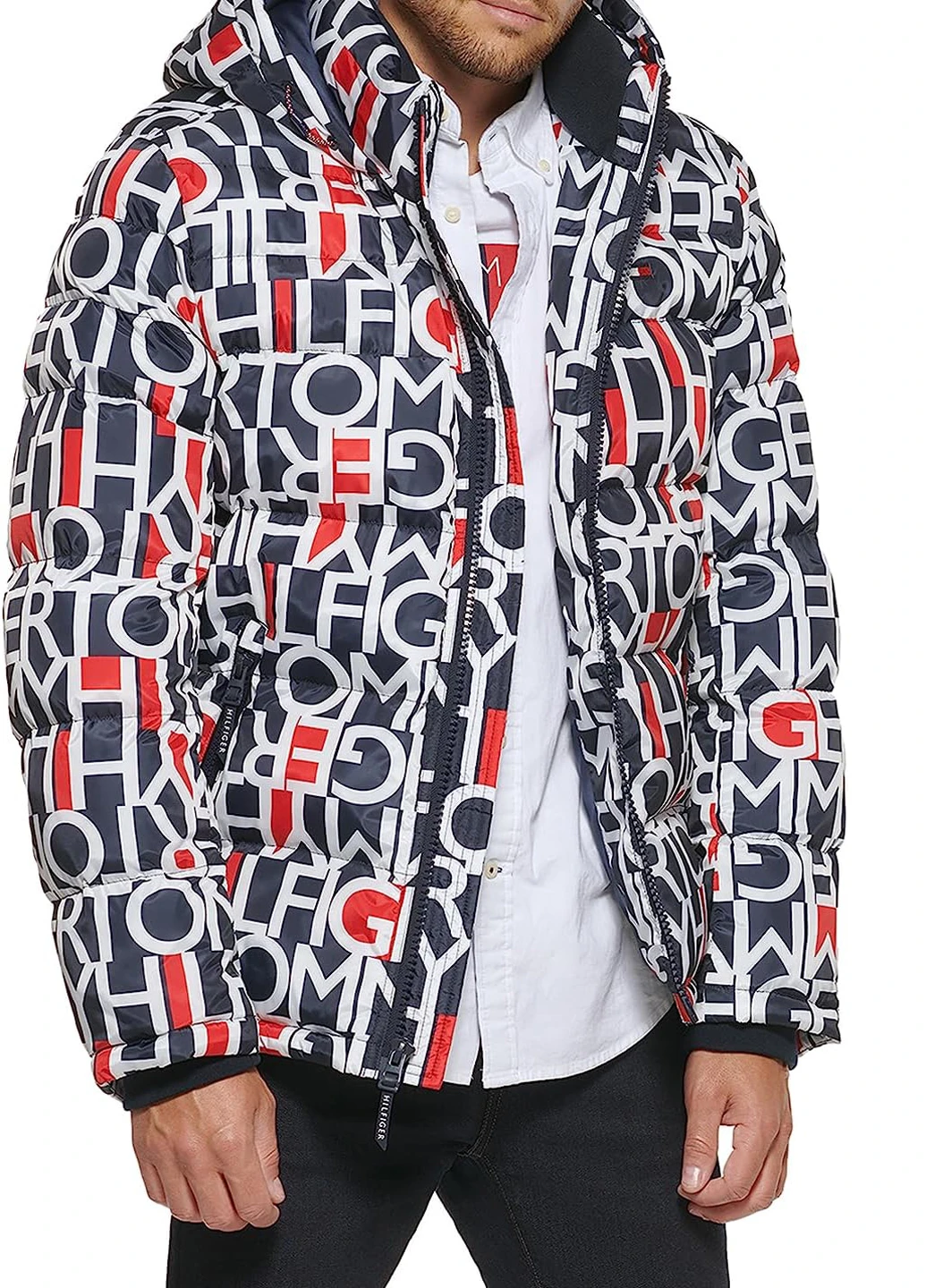 Синя демісезонна куртка Tommy Hilfiger