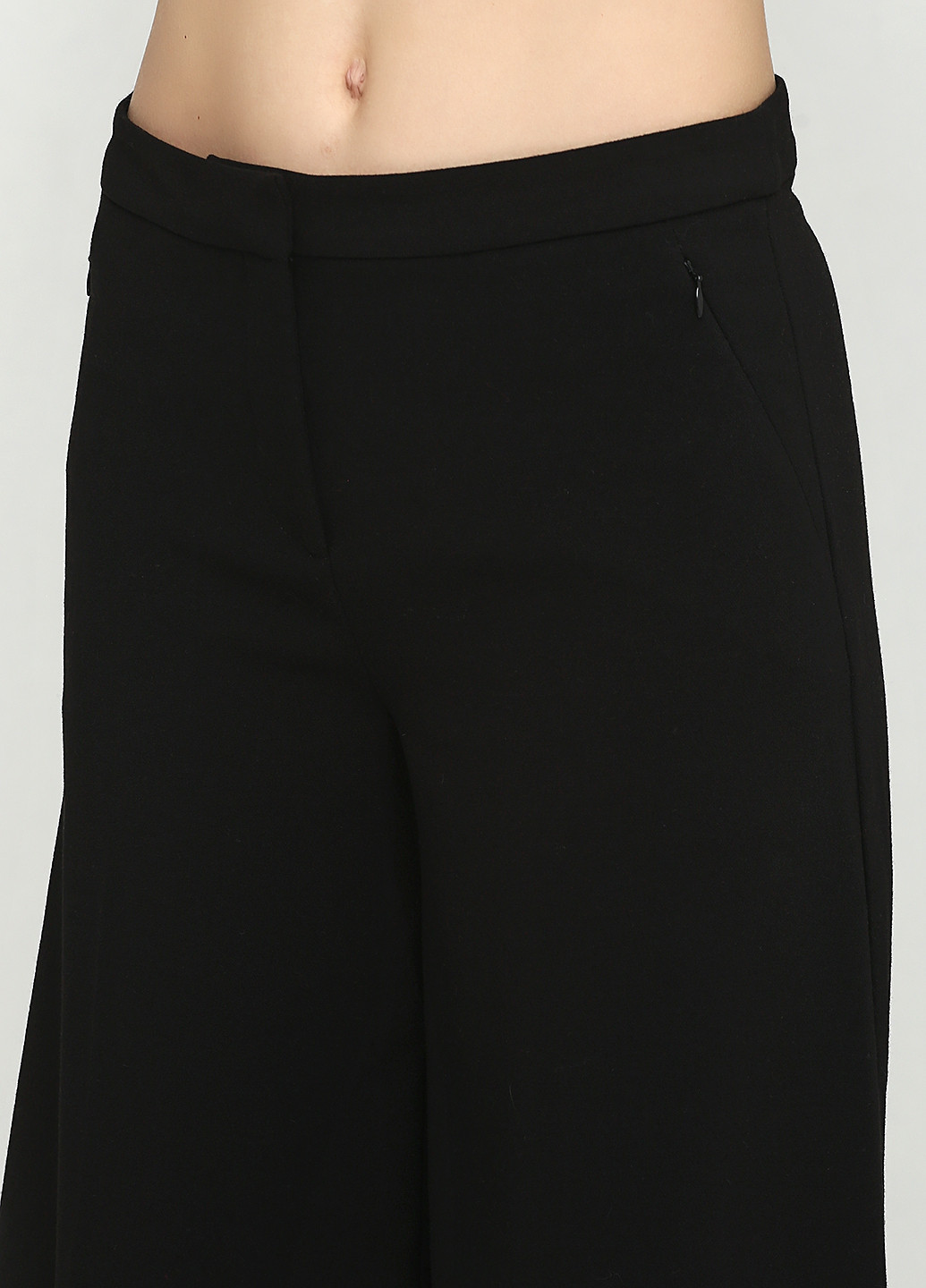 Черные кэжуал демисезонные кюлоты брюки BRANDTEX CLASSIC