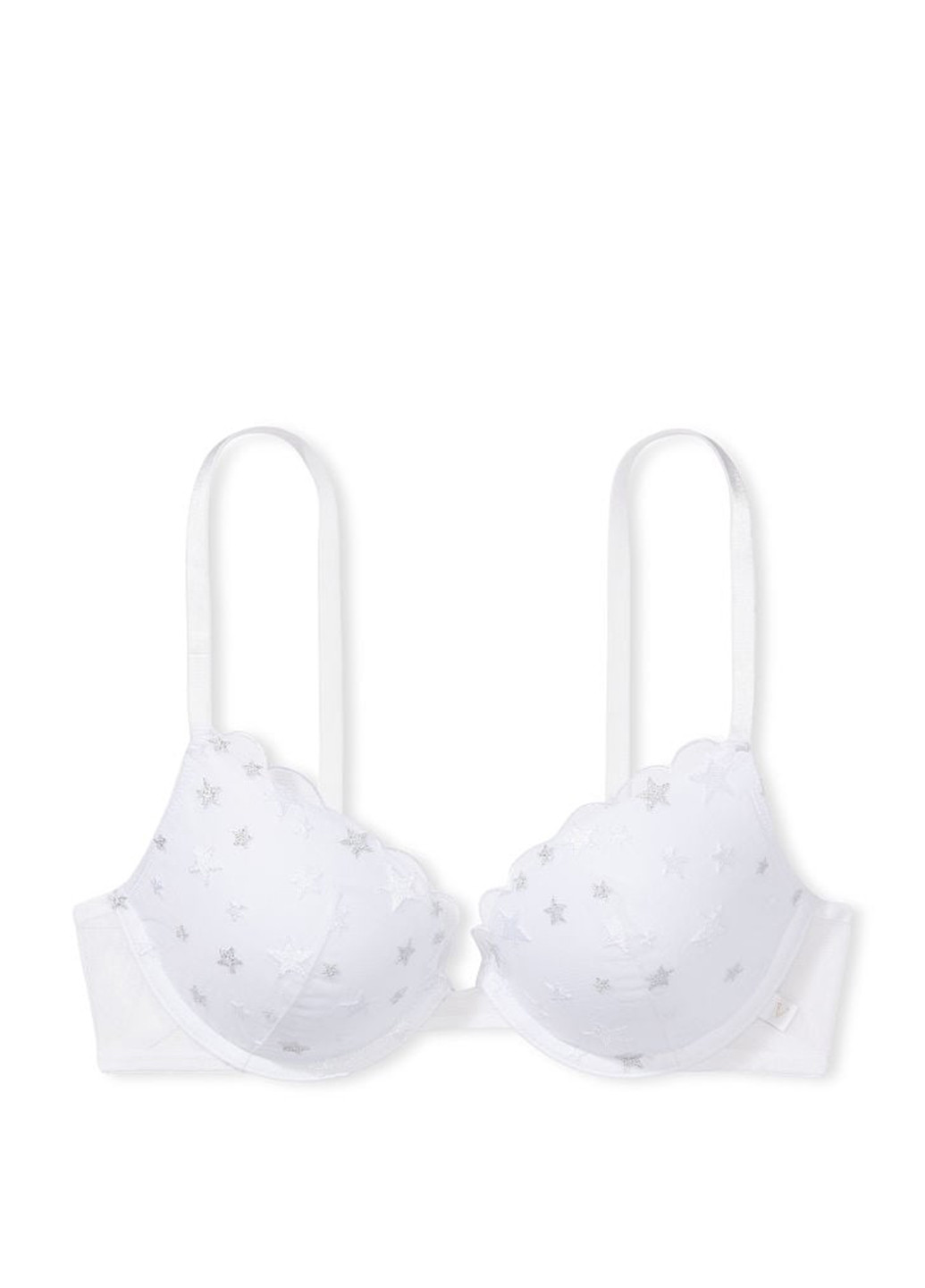 Білий демісезонний комплект (бюстгальтер, труси) Victoria's Secret