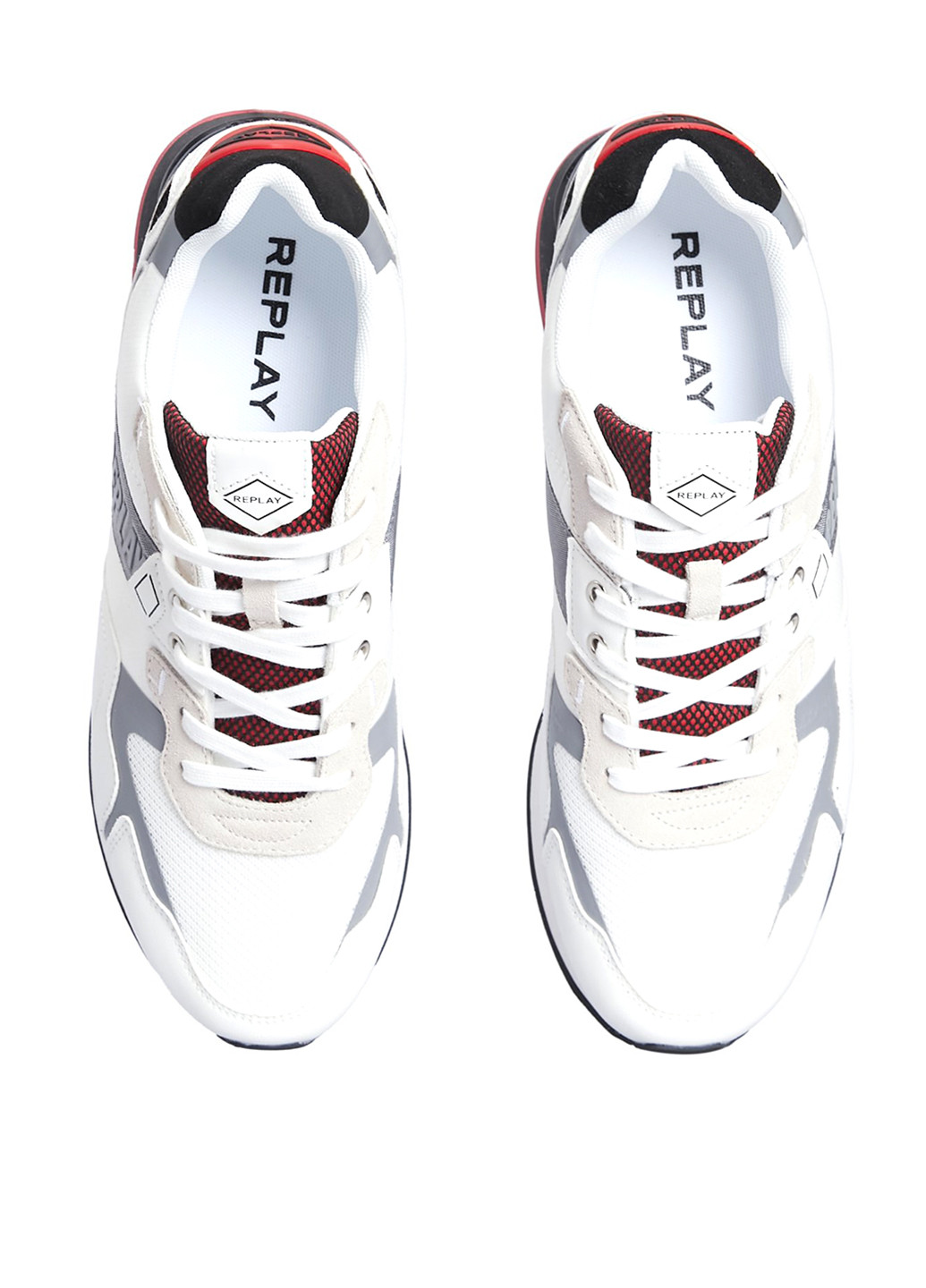 Белые всесезонные кроссовки Replay