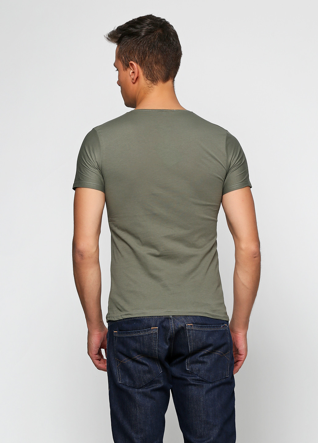 Хаки (оливковая) футболка Bless