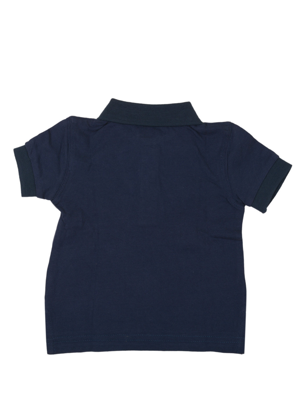 Темно-синяя детская футболка-поло для мальчика Ele-Baby однотонная