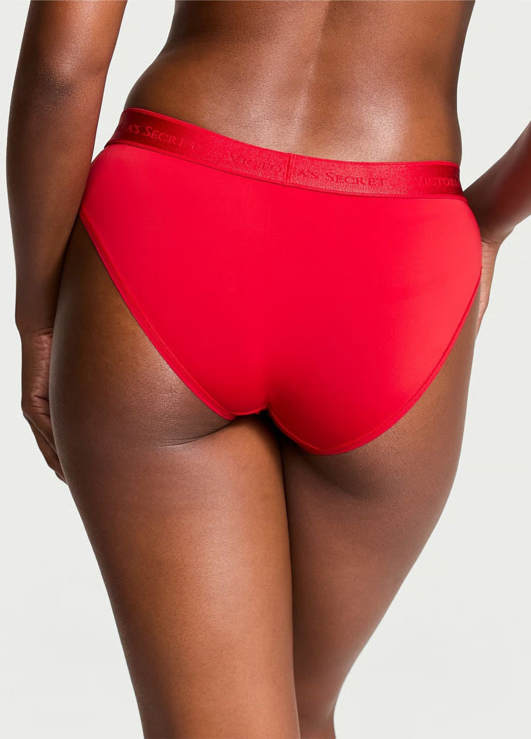 Красный демисезонный комплект (бюстгальтер, трусики) Victoria's Secret