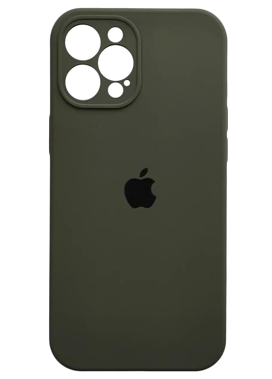 Силиконовый Чехол Накладка Закрытая Камера Silicone Case Full Camera Для iPhone 13 Pro Max Hunter Green No Brand (254091323)