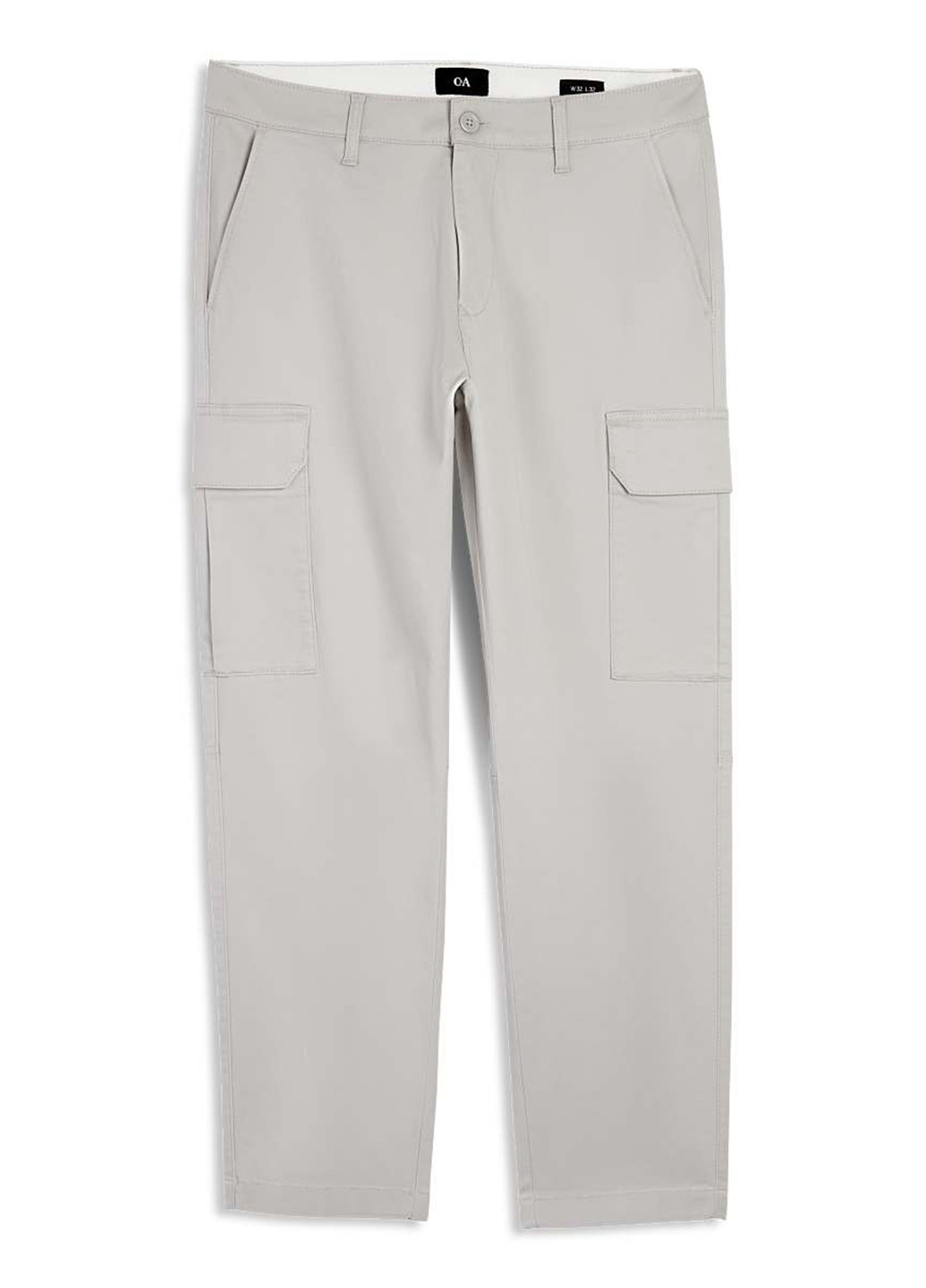 Серые кэжуал демисезонные карго брюки C&A