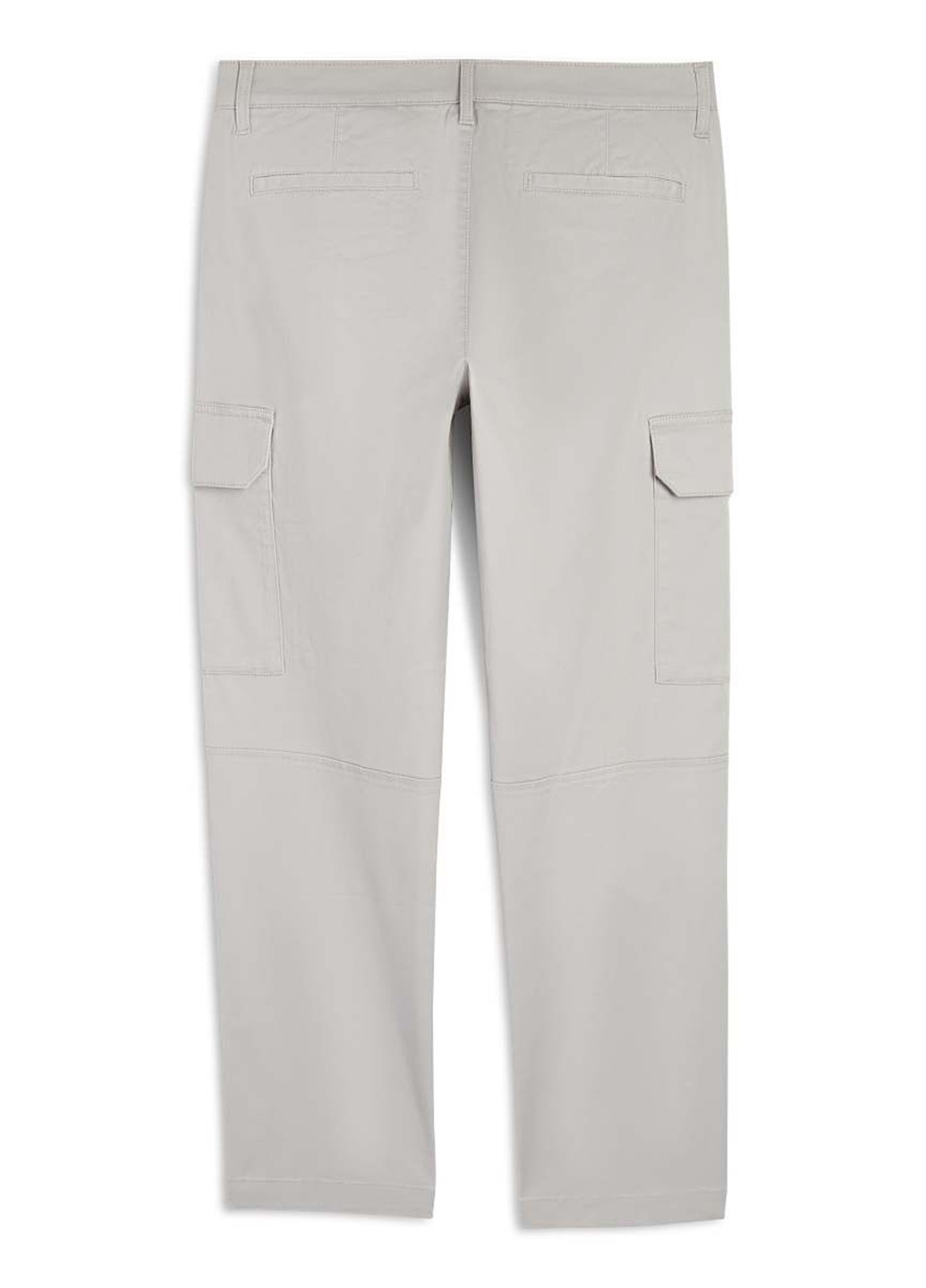 Серые кэжуал демисезонные карго брюки C&A