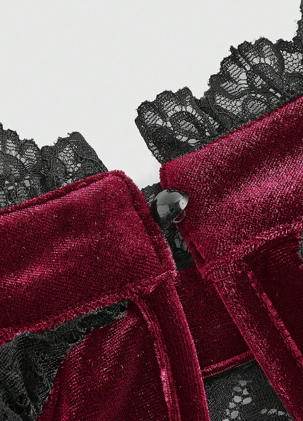 Бордовое вечернее платье годе SHEIN однотонное