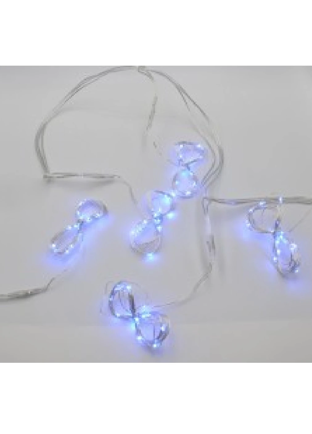 Новорічна гірлянда штора 600 Led прозорий провід 8 м (472836-Prob) Синя Francesco Marconi (250544572)