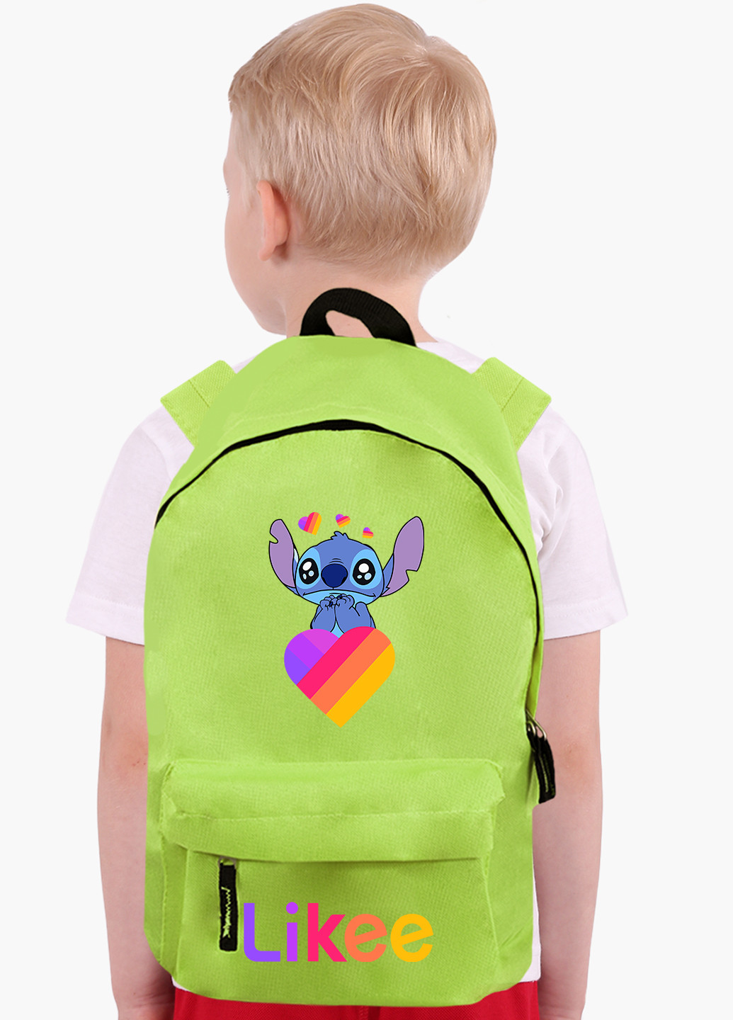 Детский рюкзак Стіч Лайки (Stitch Likee) (9263-1596) MobiPrint (217832418)