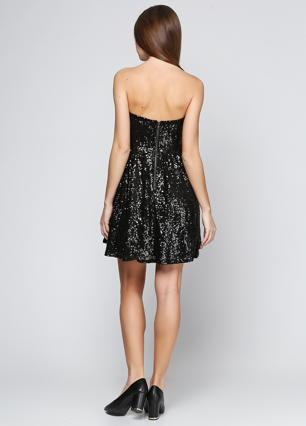 Чорна кежуал плаття, сукня Boohoo Boutique