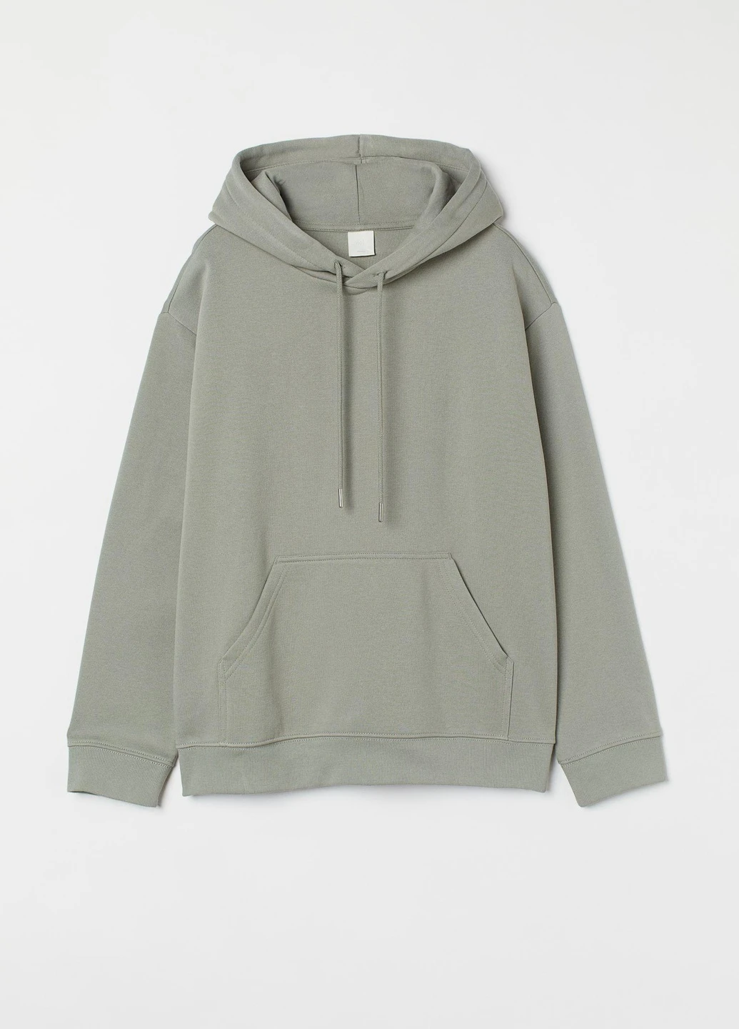 Худі фліс,блідо-м'ятний, H&M Basic (255273963)