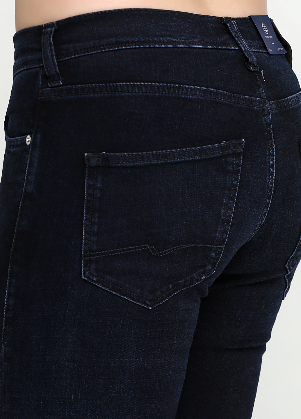 Черные демисезонные зауженные джинсы Bogner