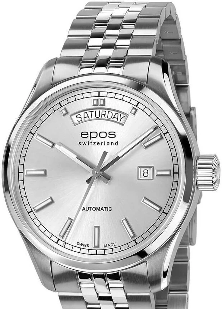 Часы 3501.142.20.98.30 механика с автоподзаводом классические Epos (253013570)