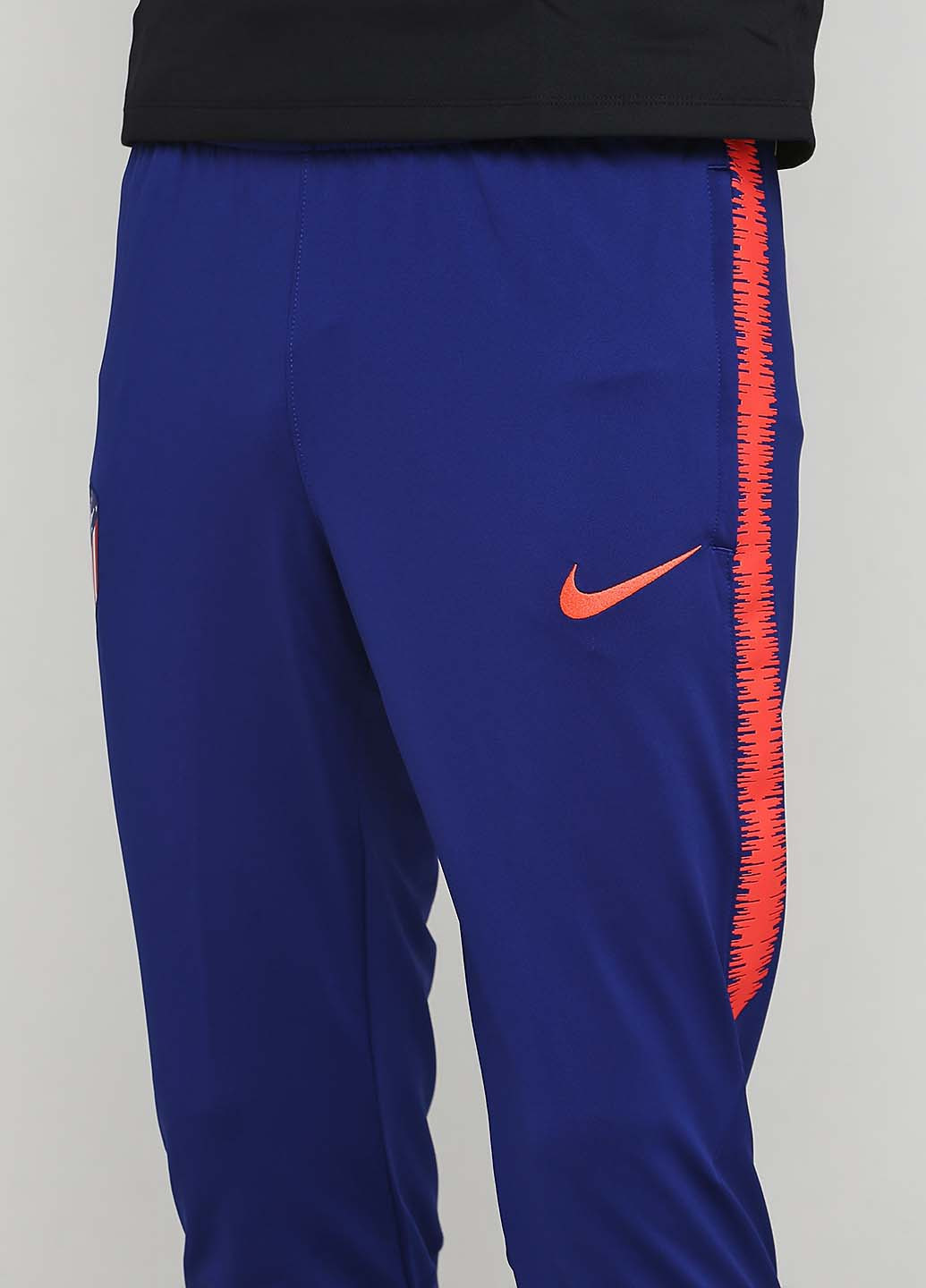 Индиго спортивные демисезонные зауженные брюки Nike