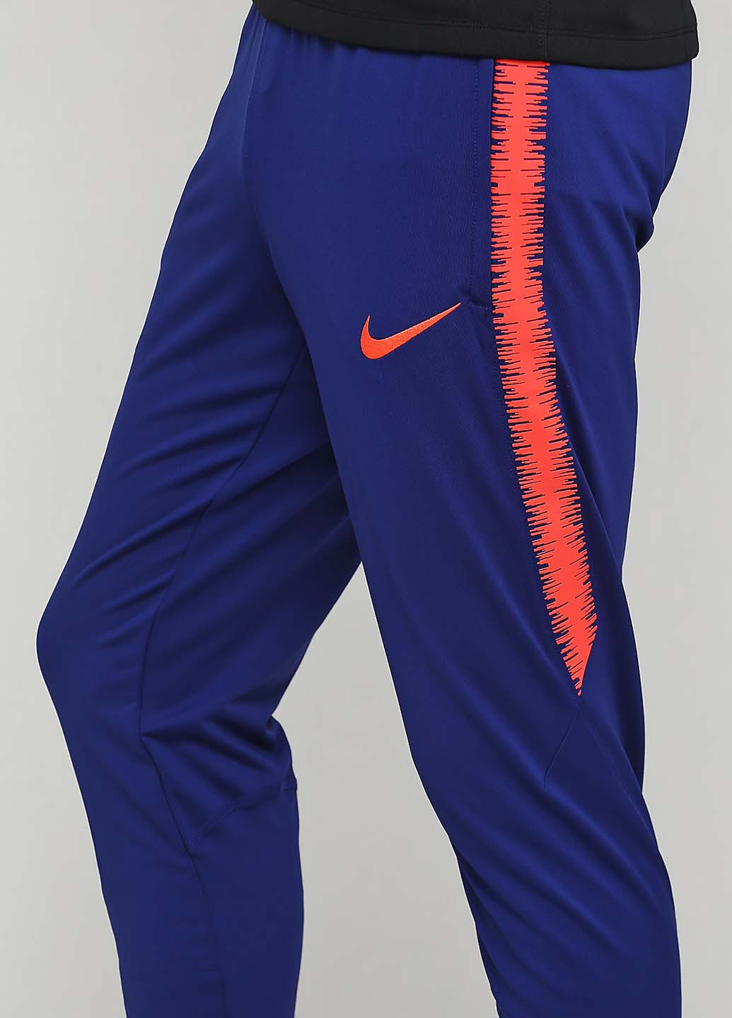 Индиго спортивные демисезонные зауженные брюки Nike