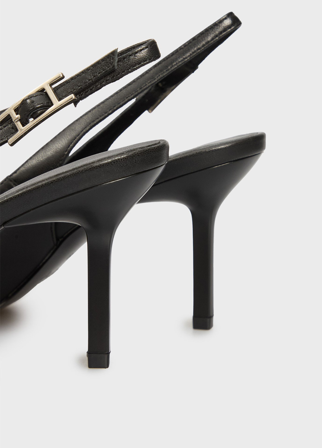 PRPY Туфли слингбеки черный з натуральная кожа, китай — лето (332364822)