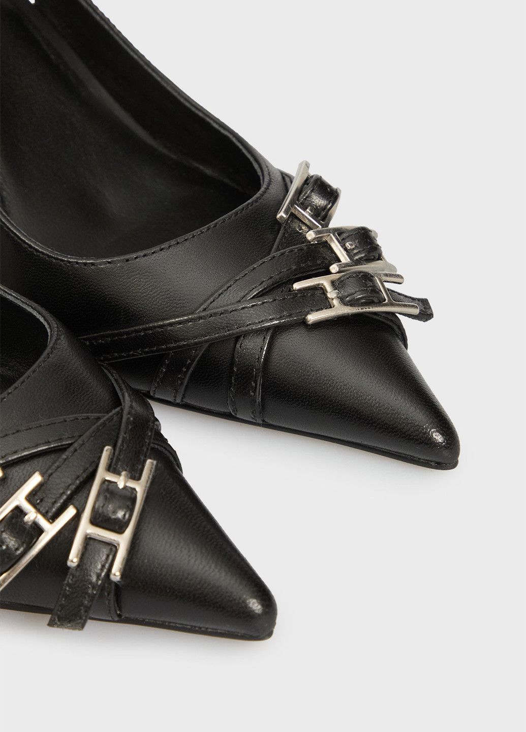 PRPY Туфли слингбеки черный з натуральная кожа, китай — лето (332364822)