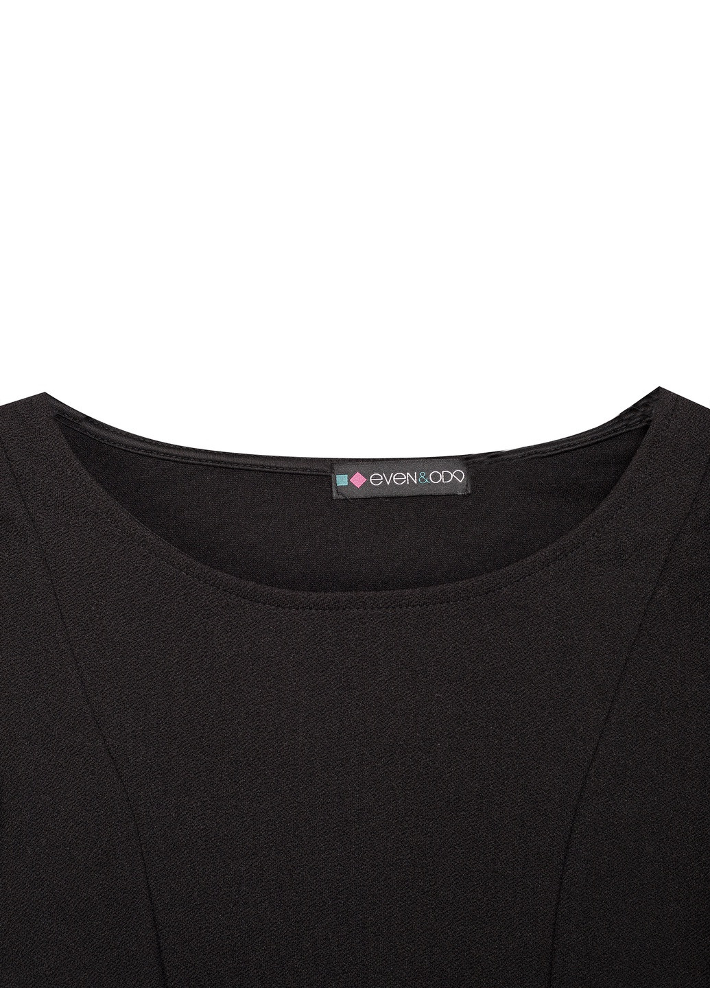 Чорна вечірня сукня Even&Odd однотонна