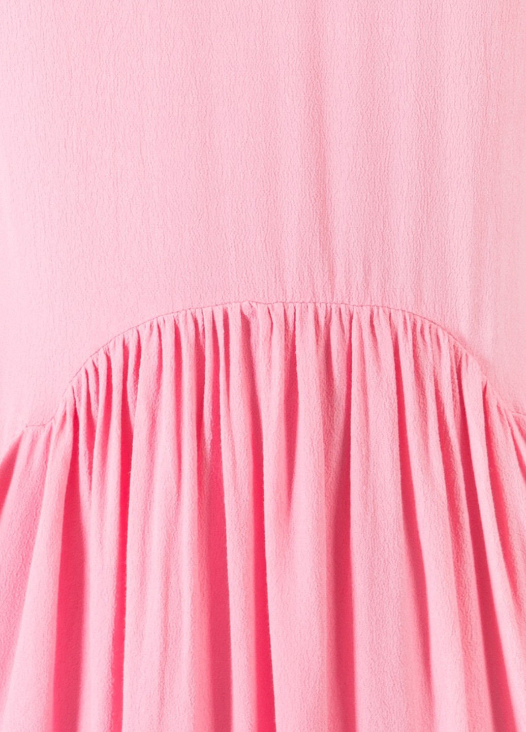 Светло-розовое кэжуал платье платье-футболка Vila однотонное