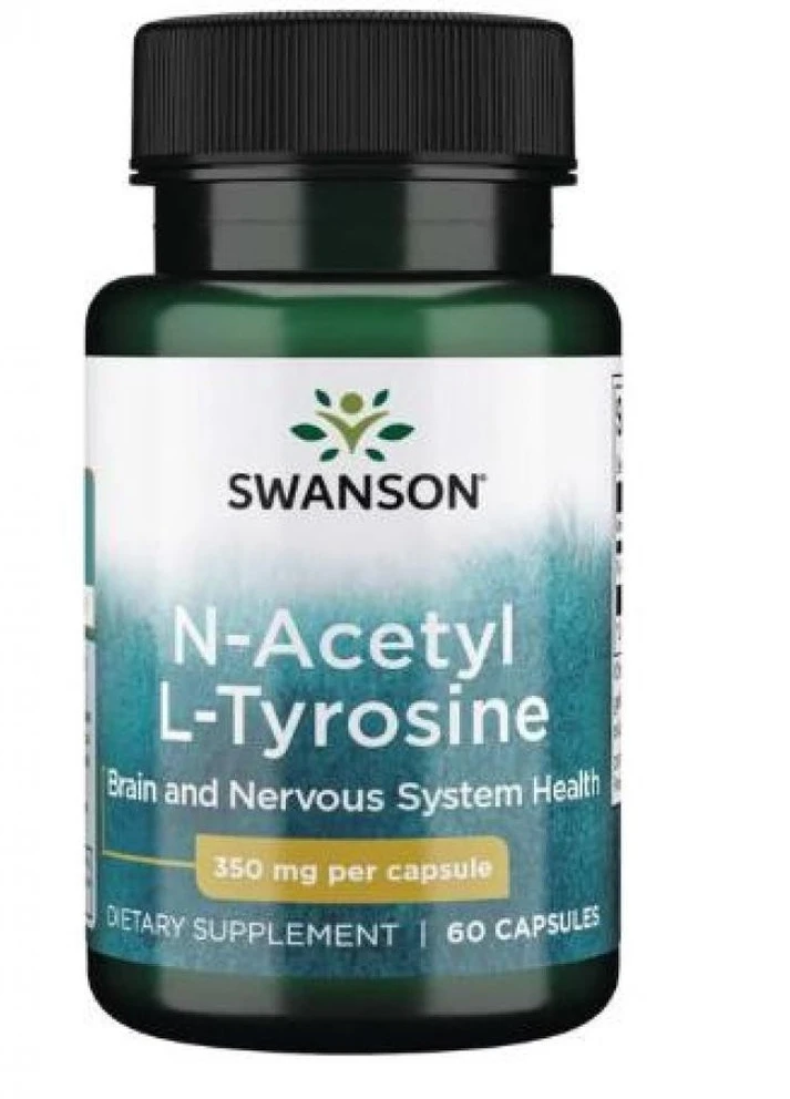 Амінокислоти N-Acetyl L-Tyrosine 350mg 60caps Swanson (232599719)