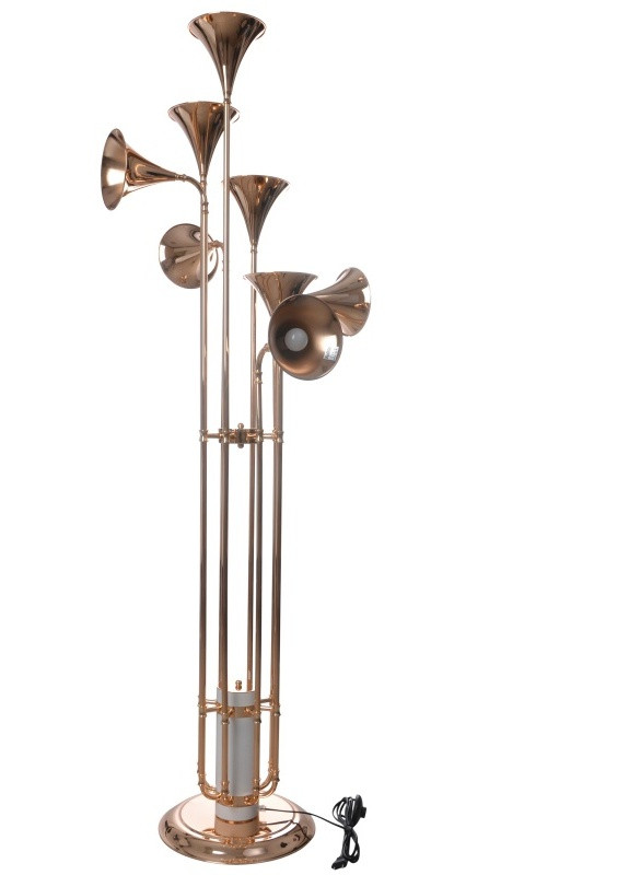 Торшер напольный музыкальная труба BL-413F/8 E14 G Brille (253881699)