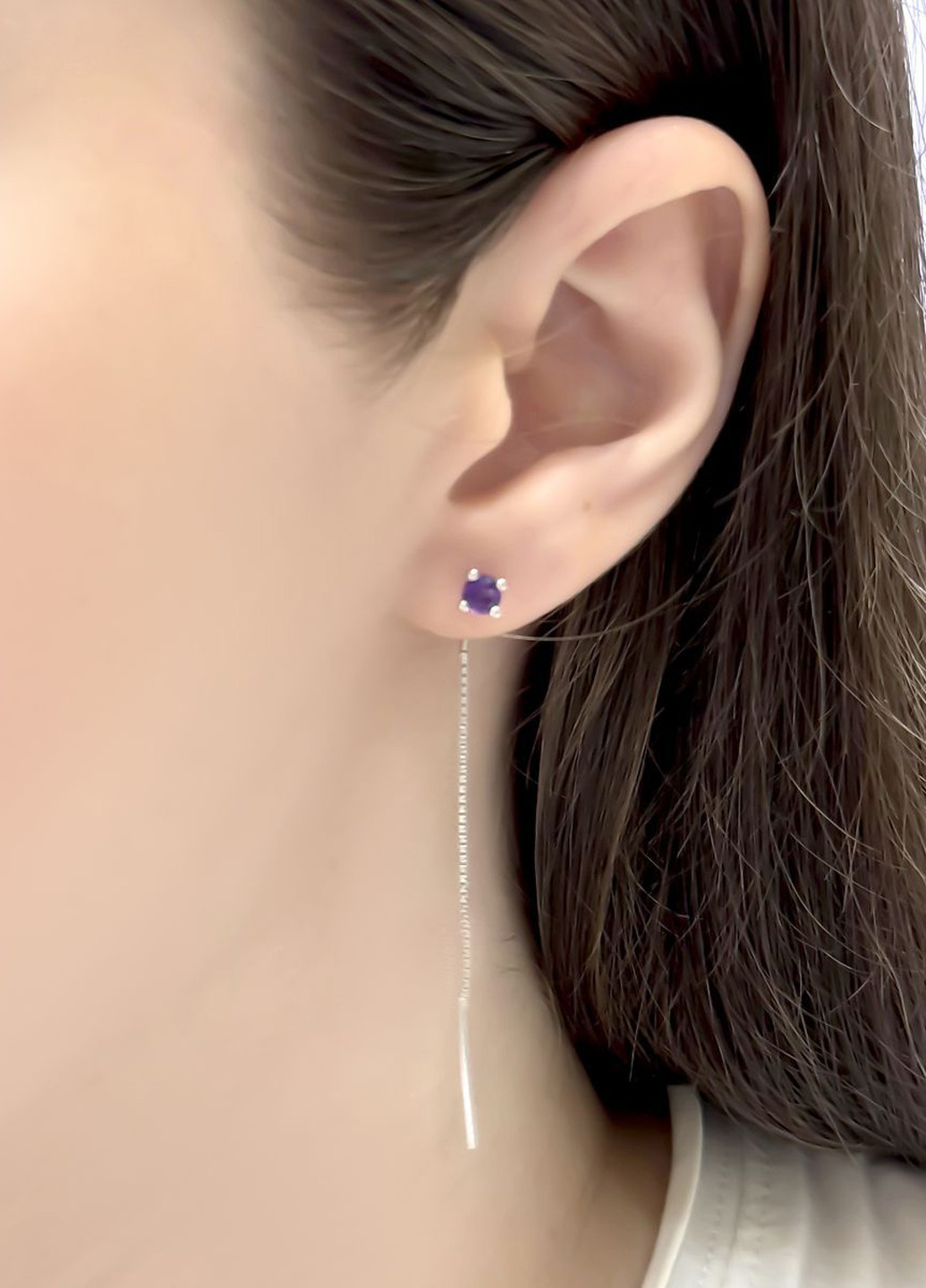 Серьги Silver Flame (301048196)