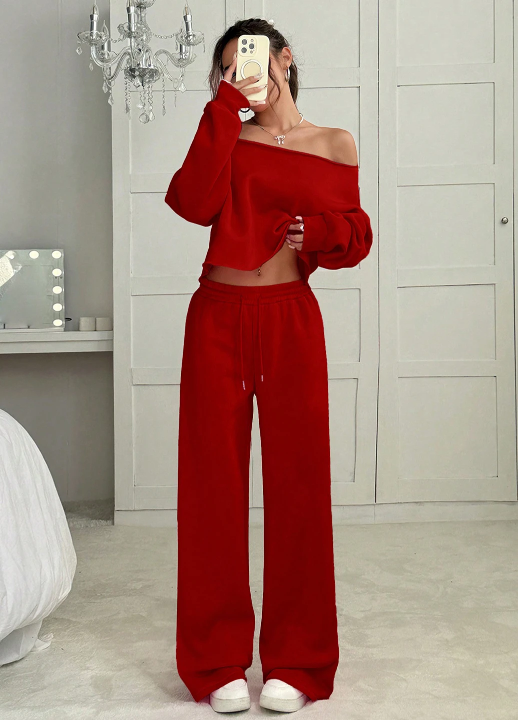 Костюм (свитшот, брюки) SHEIN (345182162)