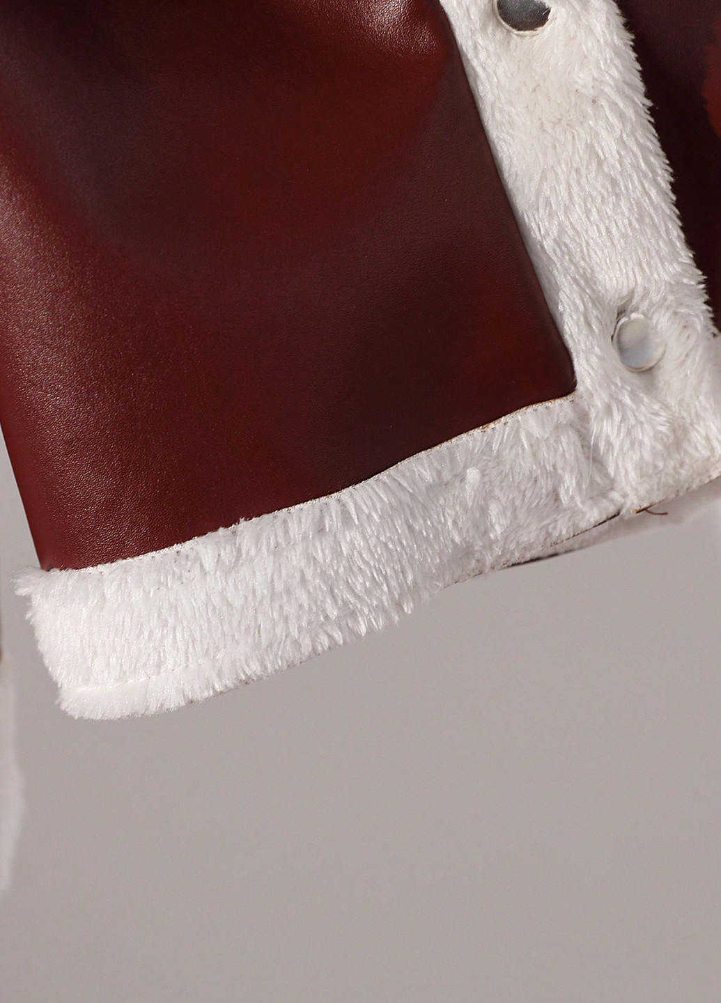 Бордова демісезонна куртка SHEIN