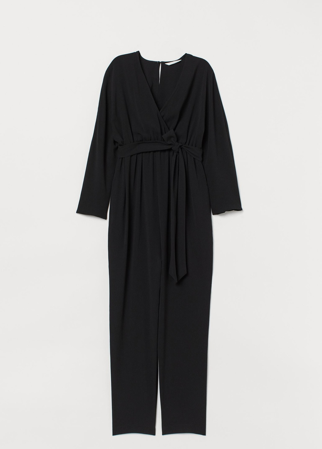 Комбинезон для беременных H&M однотонный чёрный кэжуал полиэстер