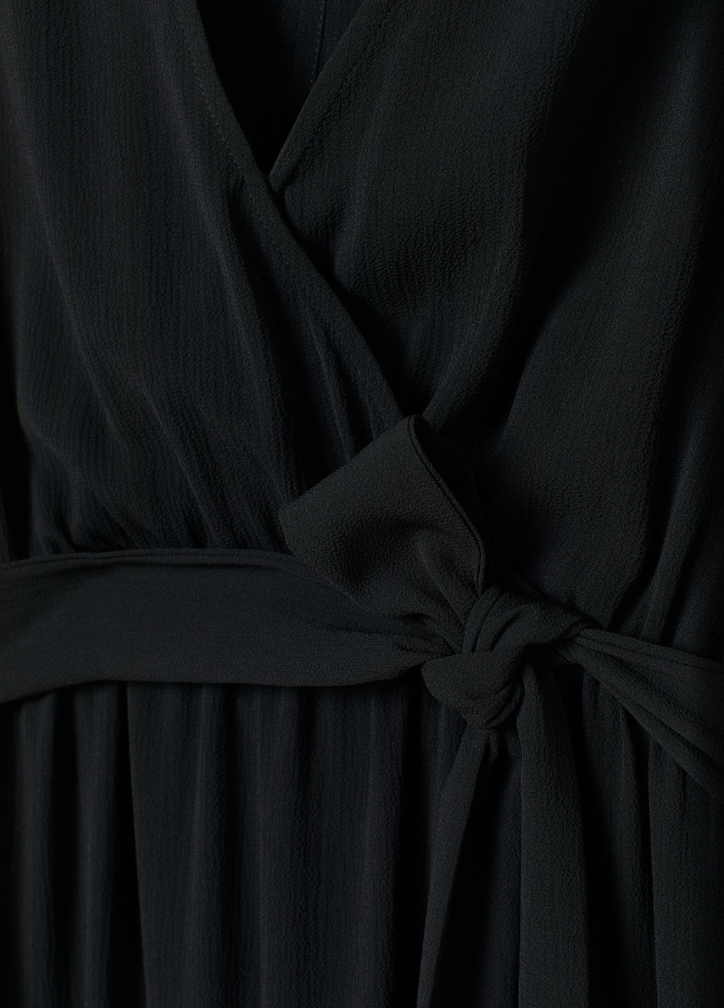 Комбинезон для беременных H&M однотонный чёрный кэжуал полиэстер