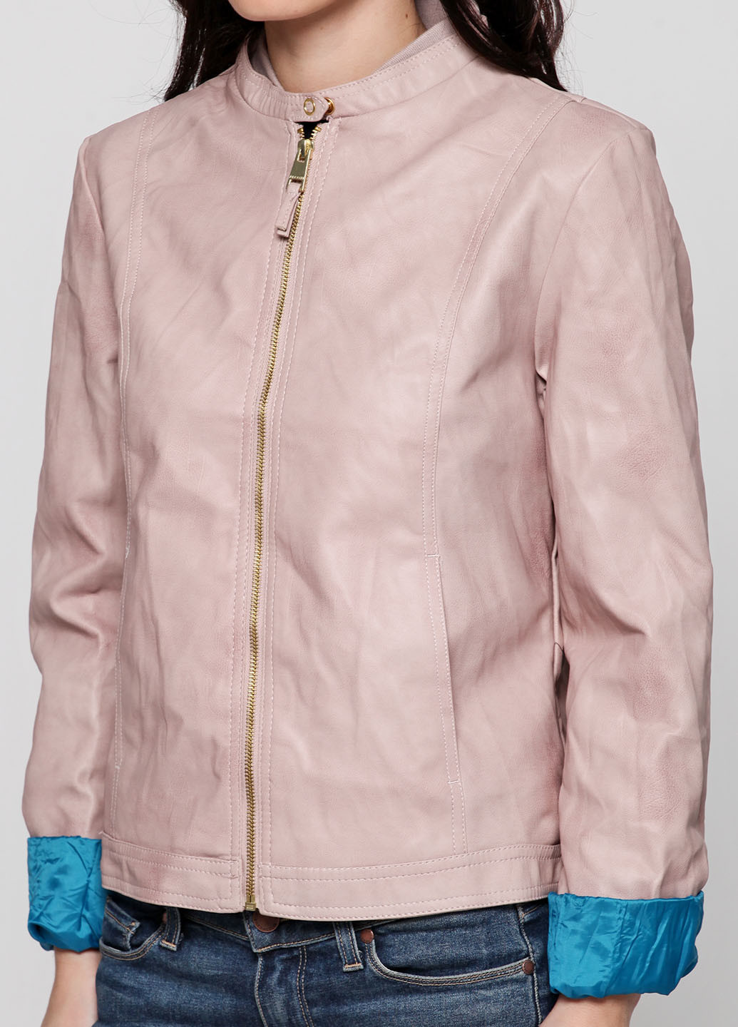 Светло-розовая демисезонная куртка Alcott