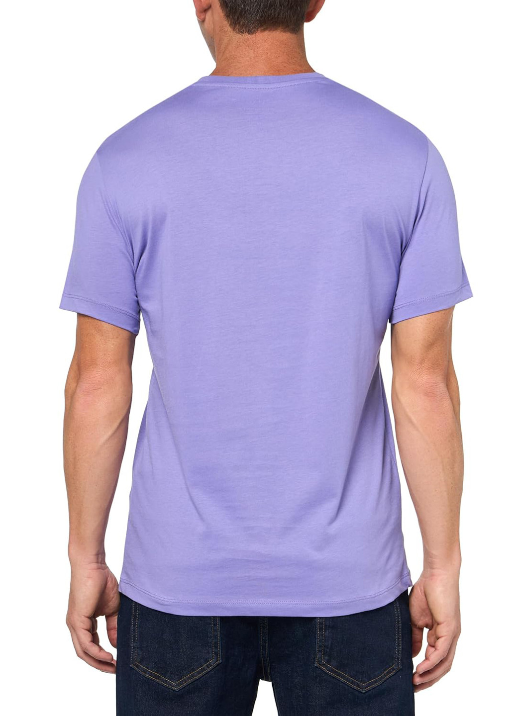 Лавандовая футболка Armani Exchange
