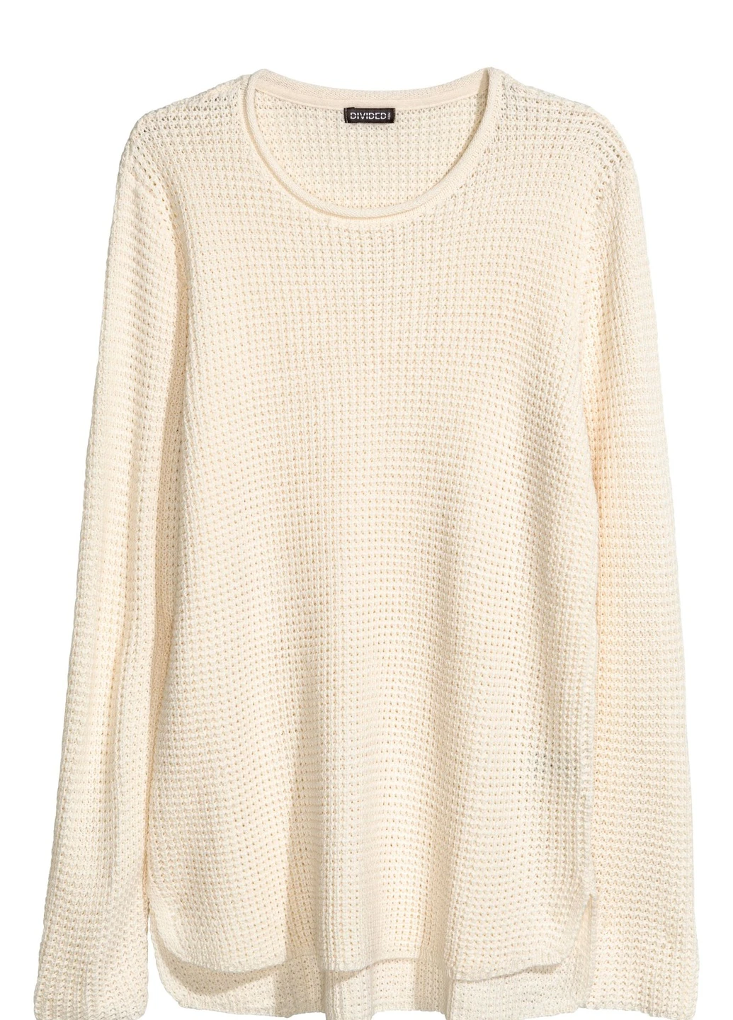 Молочный демисезонный свитер H&M