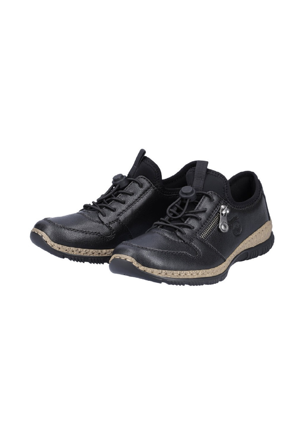 Rieker Туфли черный з натуральная кожа, германия — демисезон (254468760)