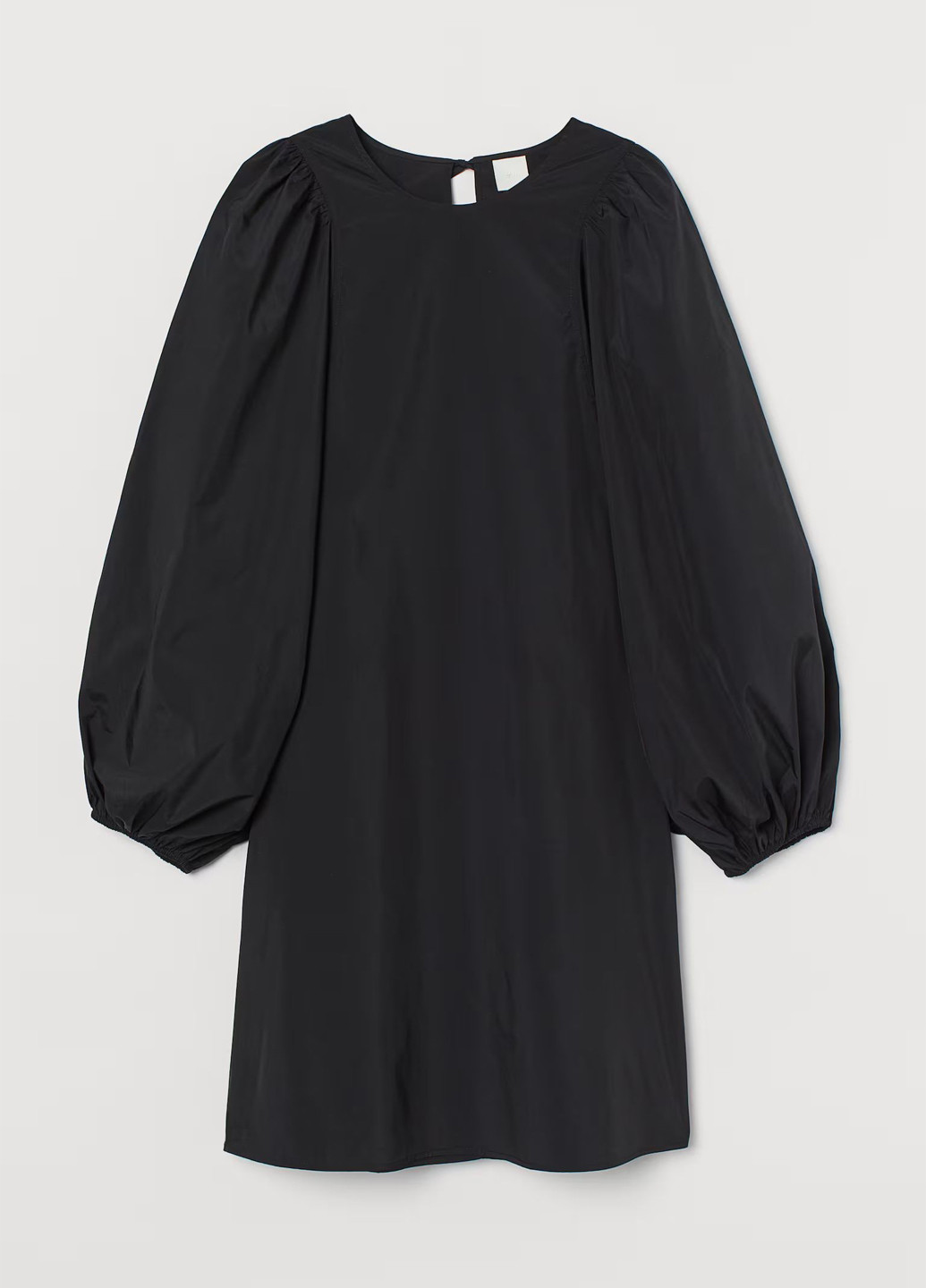 Чорна кежуал сукня H&M однотонна