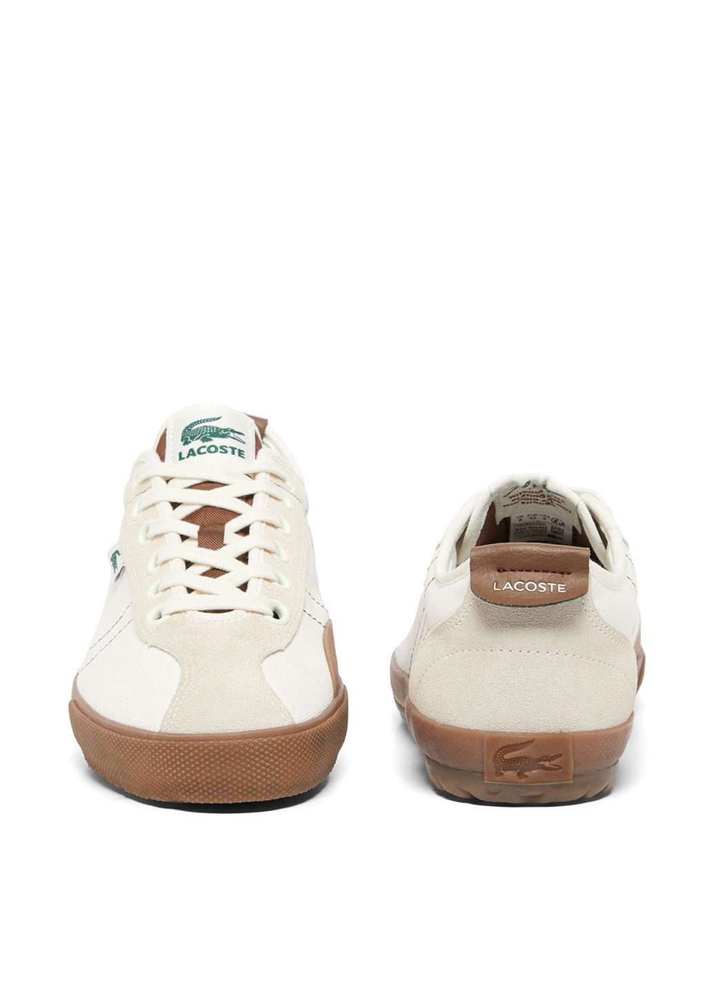 Бежевые демисезонные кроссовки Lacoste Backslam