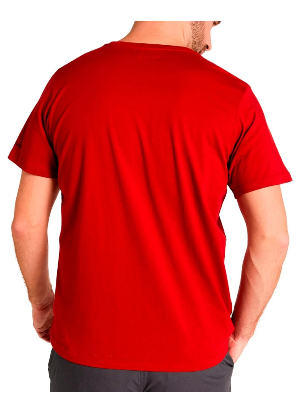 Красная 1872711clb-468 xxl футболка мужская warren grove тёмно-синий р.xxl Columbia