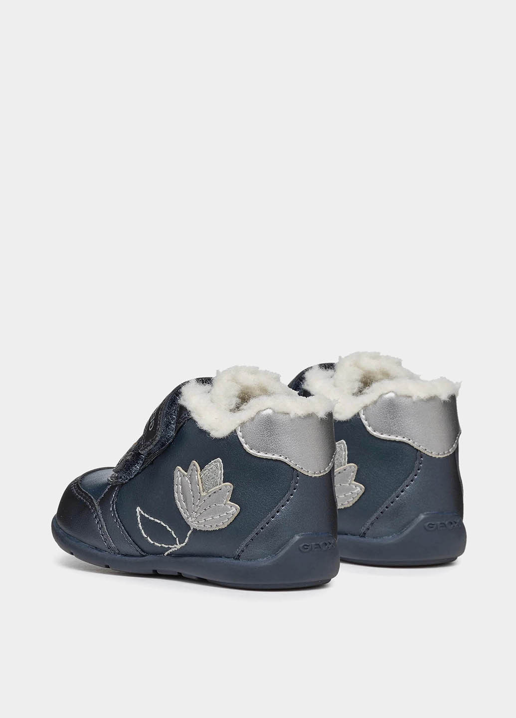 Синие кэжуал осенние ботинки Geox