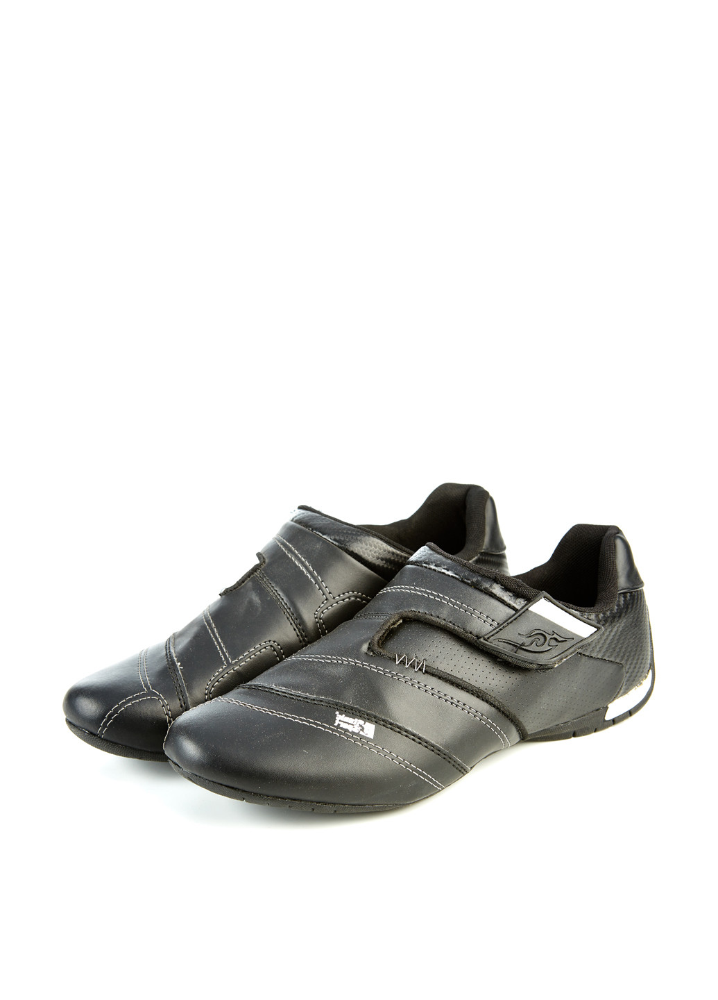 Черные спортивные туфли Cortina на липучке