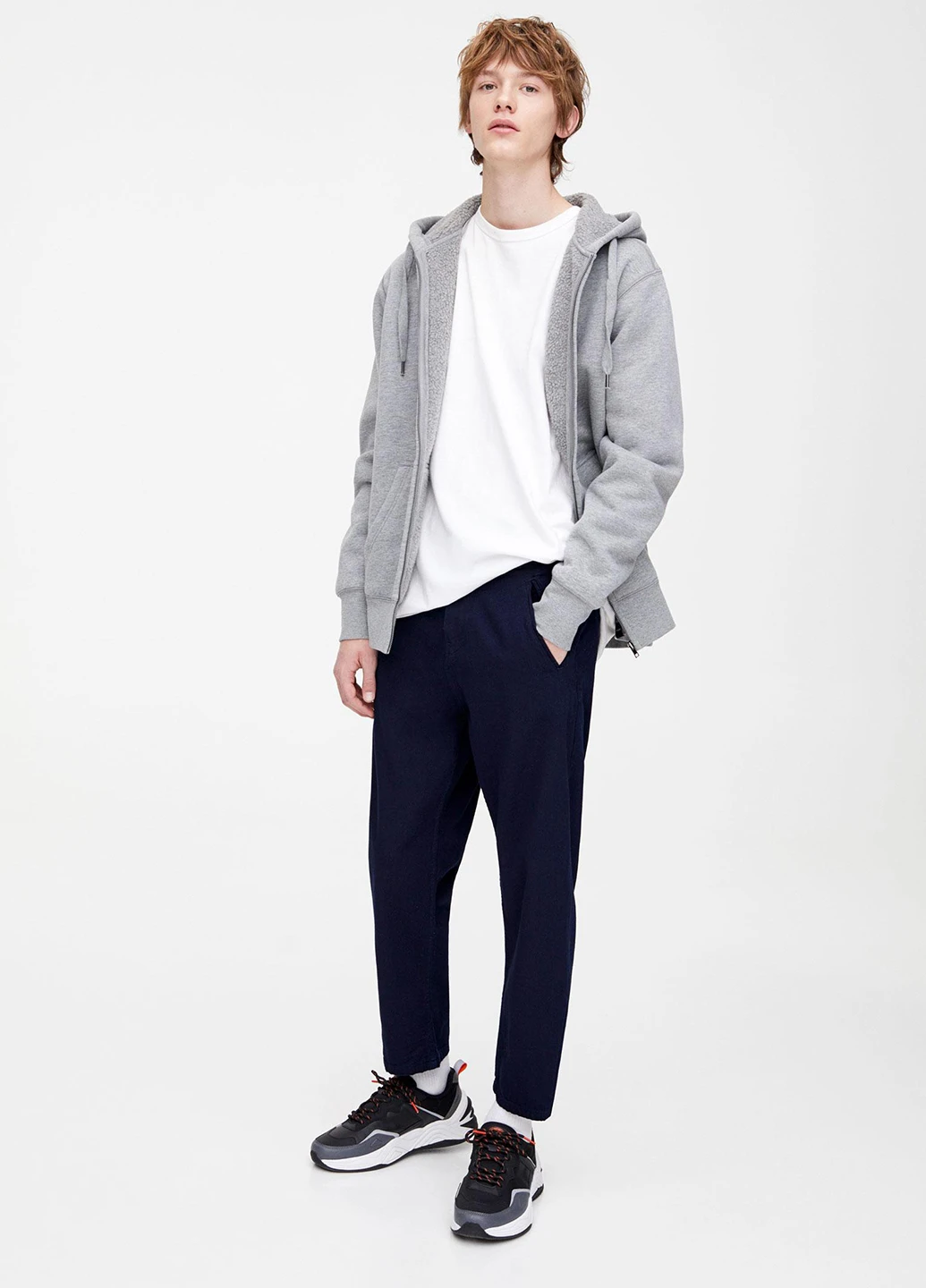 Штани демісезон,темно-синій, Pull & Bear (247318361)