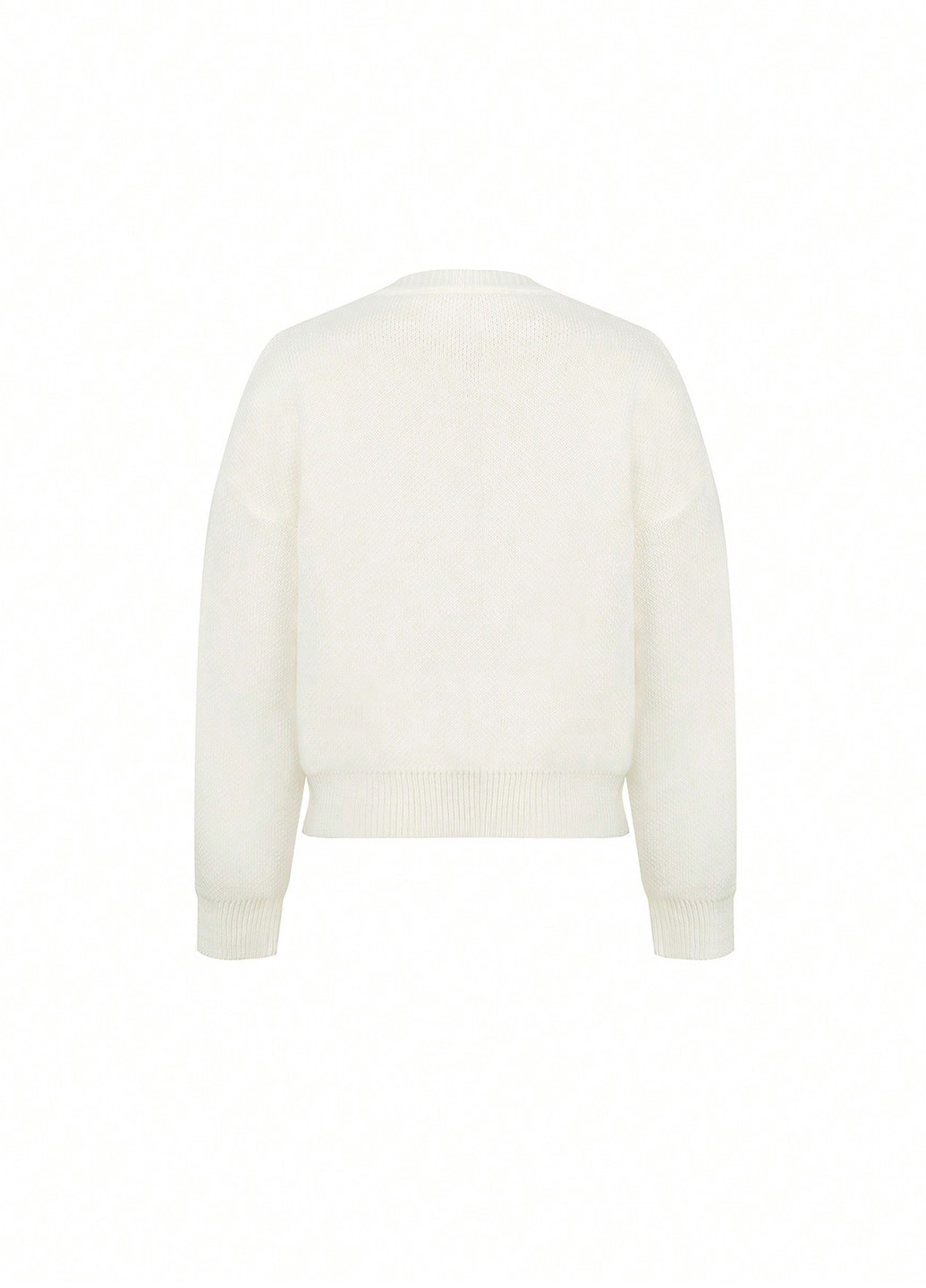 Белый демисезонный джемпер джемпер SHEIN