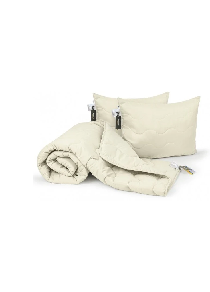 Одеяло MirSon Набор BamBoo №1686 Eco Light Creamy Одеяло 140х205+ подушки (2200002655606) No Brand (254013473)