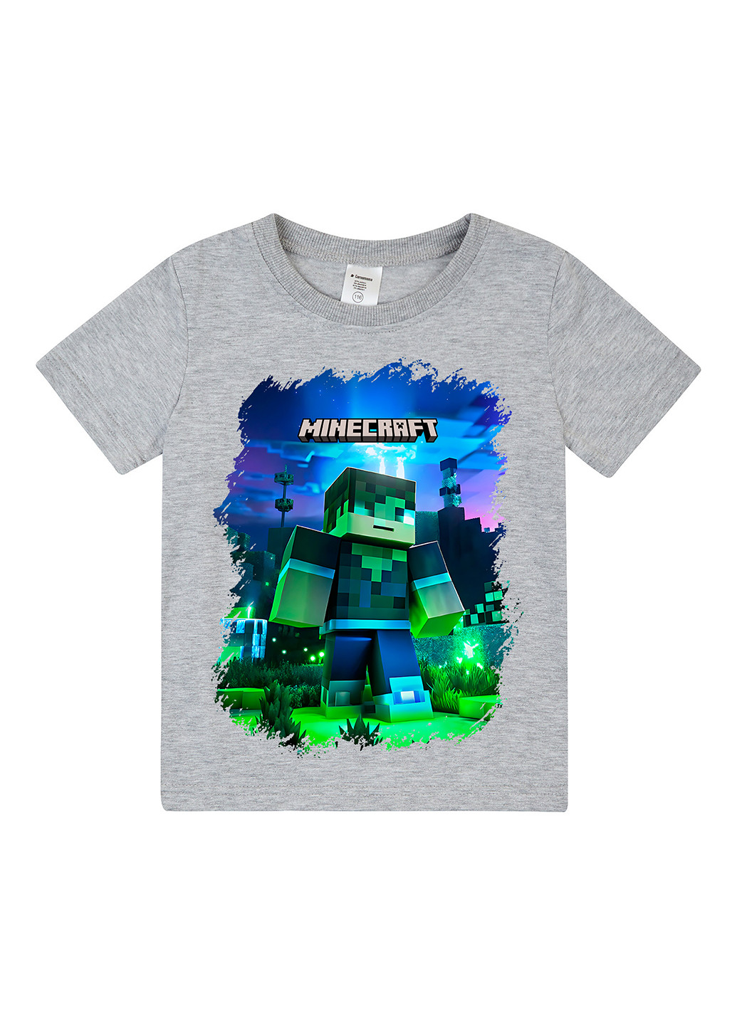 Сіра літня футболка Garnamama