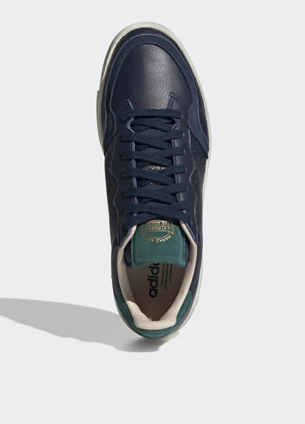 Темно-синие всесезонные кроссовки adidas Supercourt
