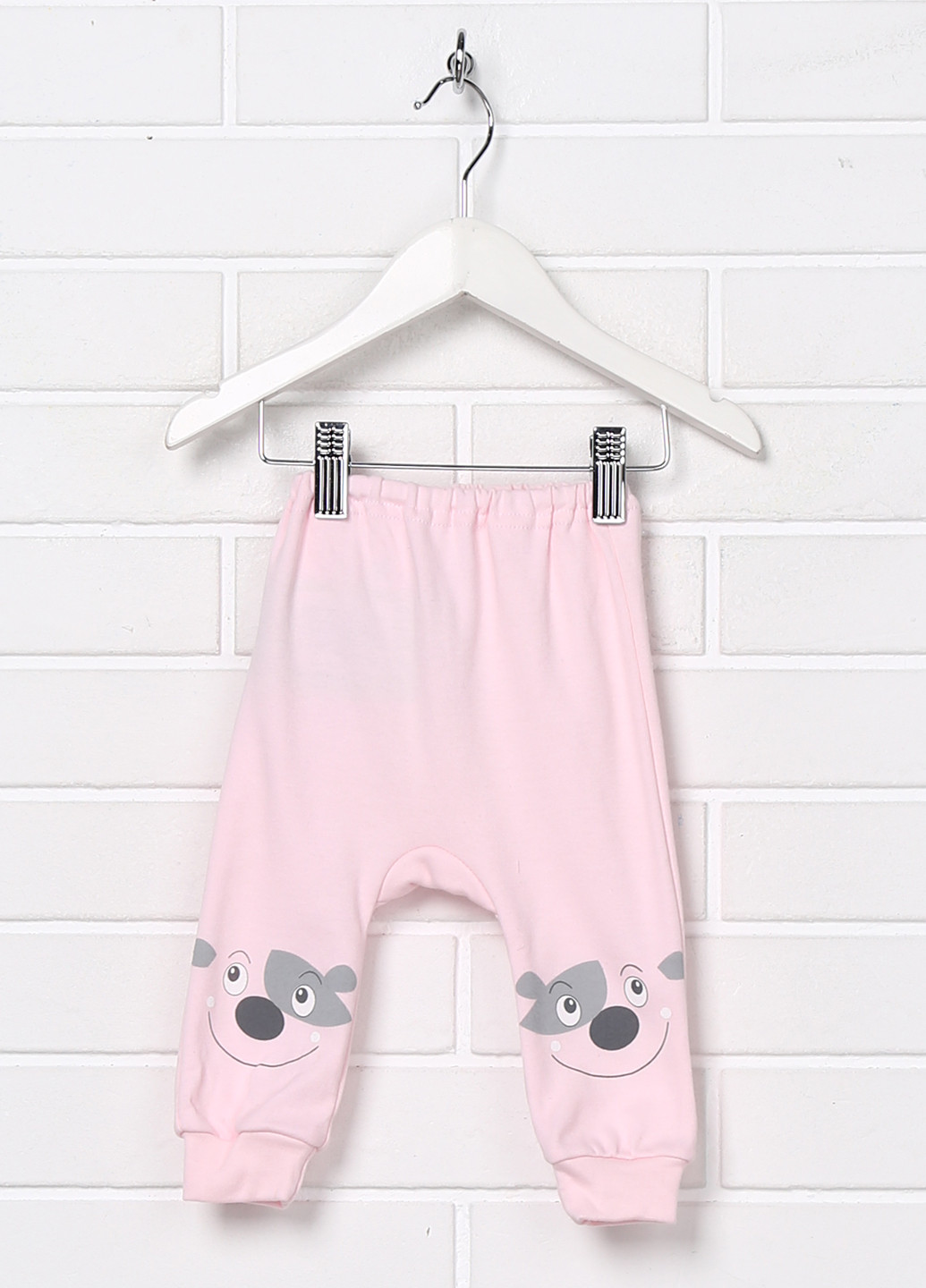 Розовые домашние демисезонные брюки Baby Art