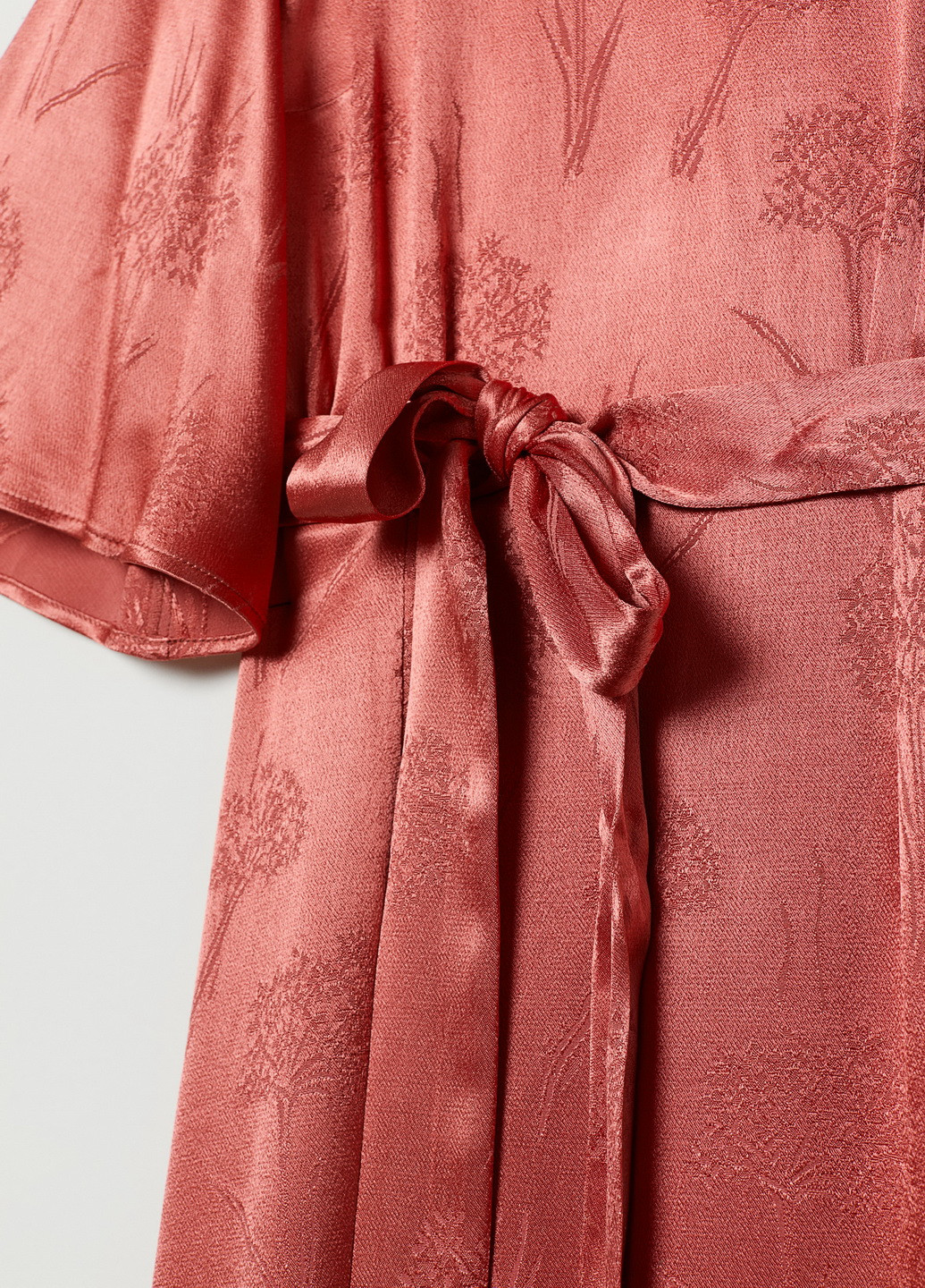 Розовое кэжуал платье H&M