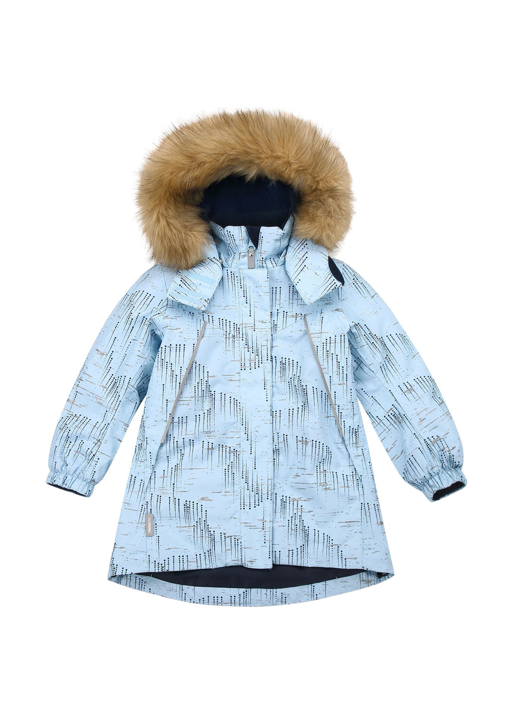Светло-голубая зимняя куртка Reima Reimatec Silda