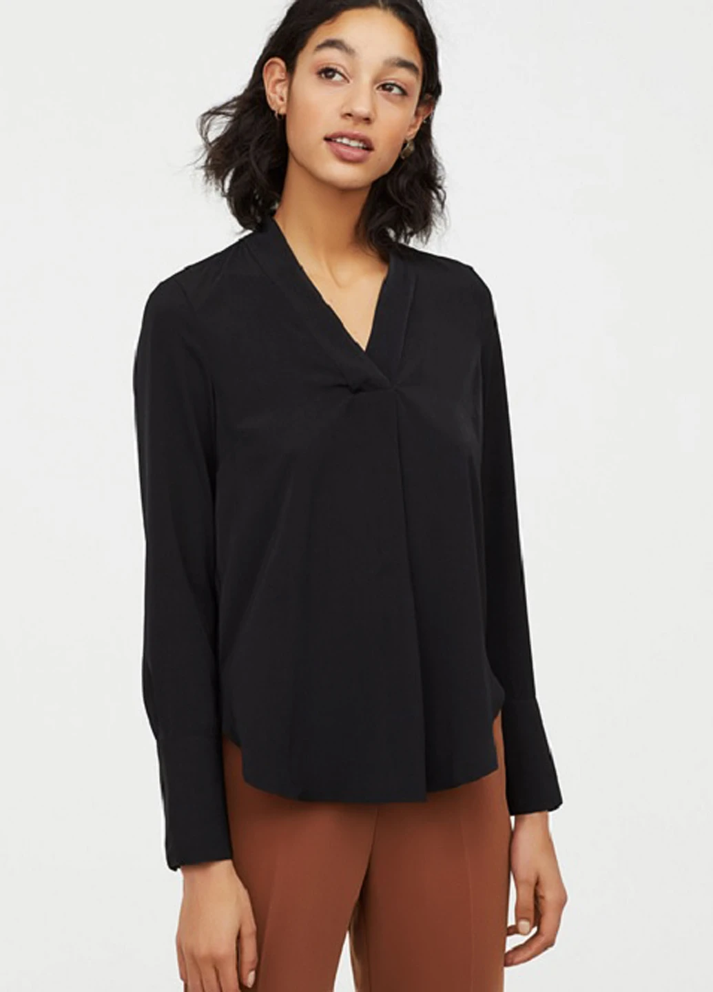 Чорна блуза H&M