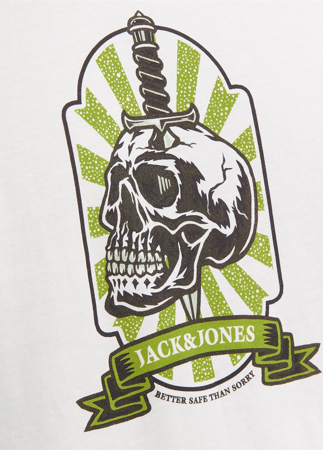 Біла футболка Jack & Jones