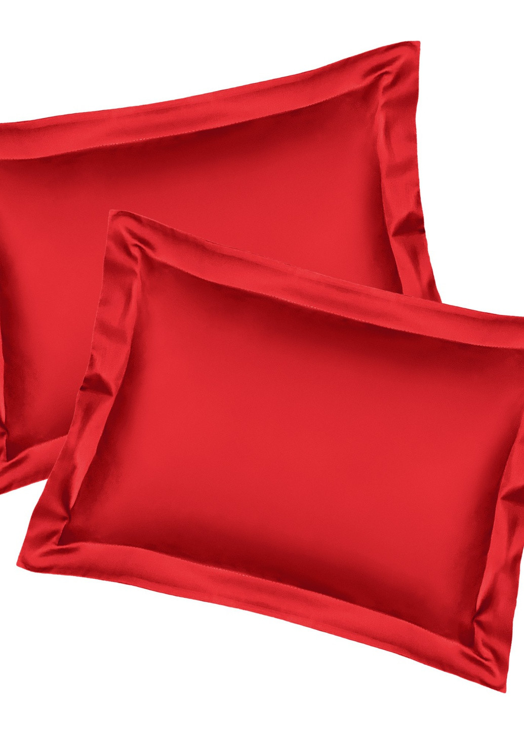 Наволочки оксфордські Minimal червоні 50х70 см (2 шт.) PAGOTI (256519410)